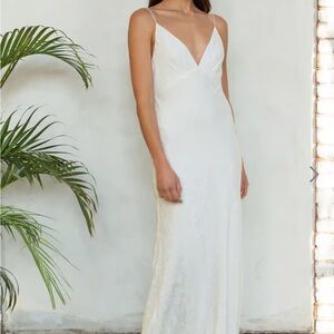 Jenny Yoo Cadence White Dress